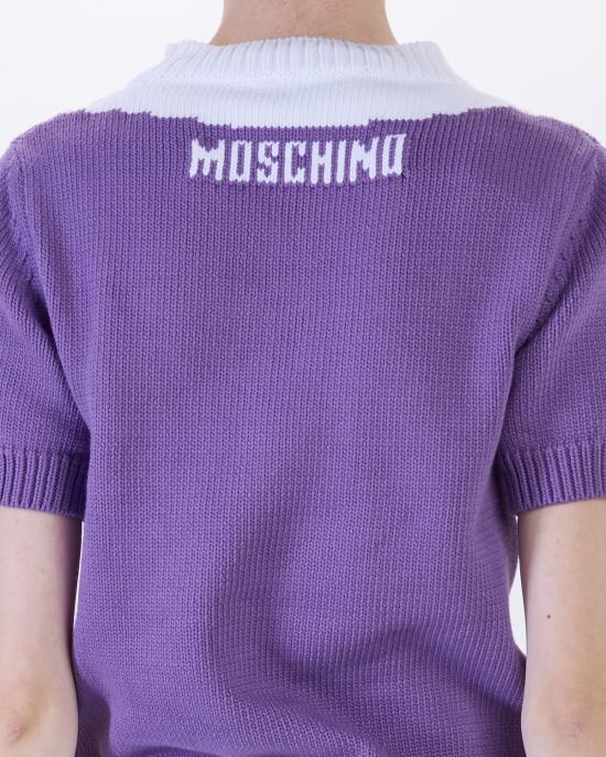 26SS 모스키노 풀오버 0905 0406 1268 BIANCO MULTI - MOSCHINO