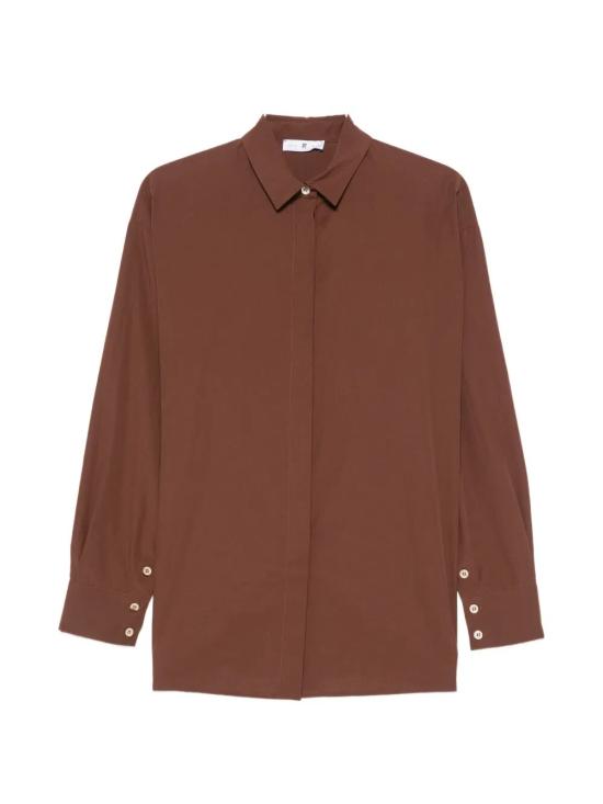 26SS 피티토리노 셔츠 6SIT120STD FT69 0165 MEDIUM BROWN