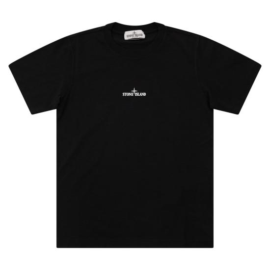 26SS [키즈] 스톤 아일랜드 티셔츠 L1S162100009 BLACK