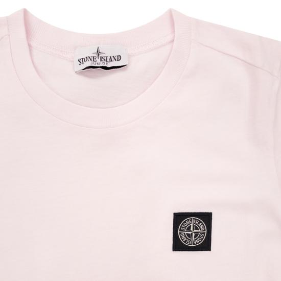 26SS [키즈] 스톤 아일랜드 티셔츠 L1S162100002 PINK - STONE ISLAND