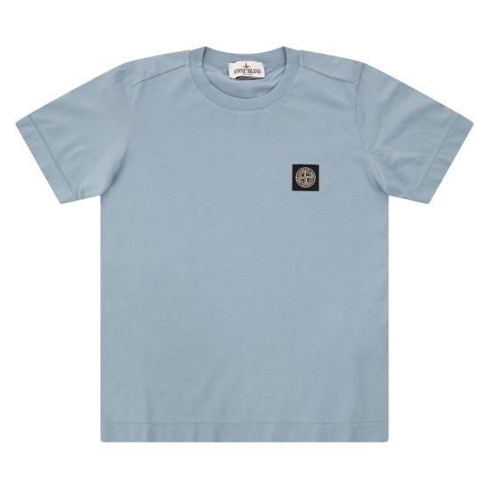26SS [키즈] 스톤 아일랜드 티셔츠 L1S162100002 LIGHT BLUE