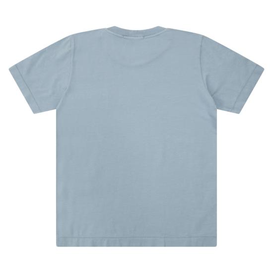 26SS [키즈] 스톤 아일랜드 티셔츠 L1S162100002 LIGHT BLUE - STONE ISLAND