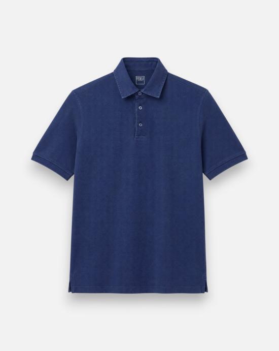 26SS 페델리 폴로 티셔츠 TUF00102 626 MIDNIGHTBLUE Night blue