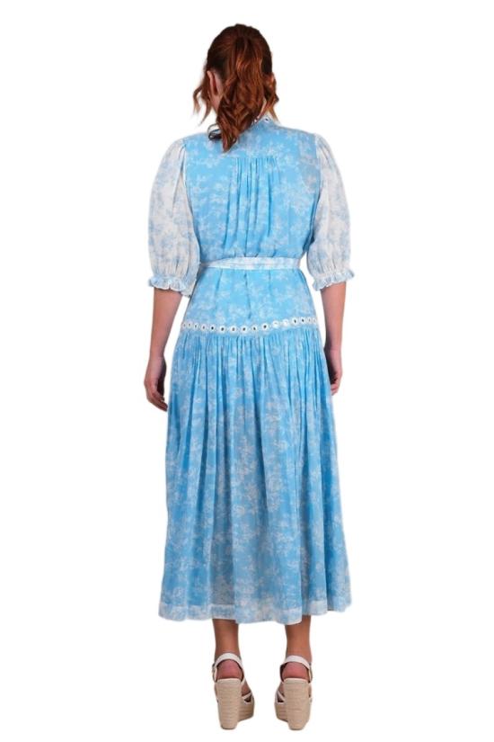 26SS Miss June 롱 원피스 4145 Blue - MISS JUNE