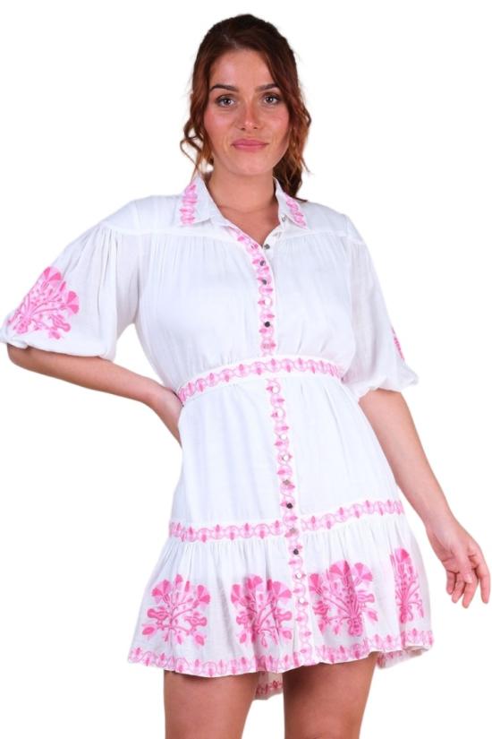 26SS Miss June 미디 원피스 4142 White