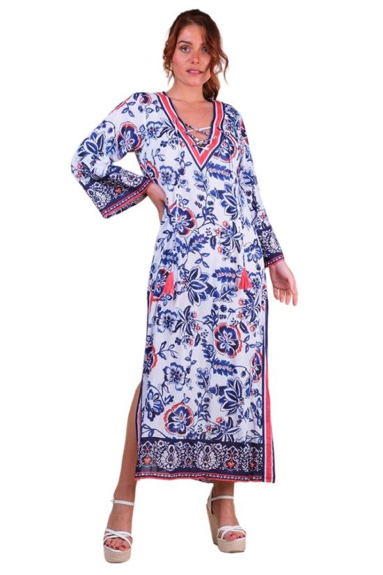26SS Miss June 롱 원피스 4148 Blue