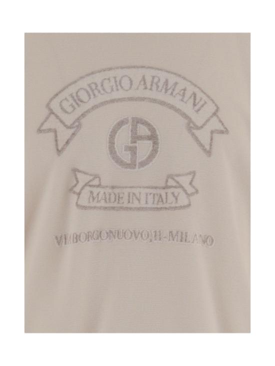 26SS 조르지오 아르마니 반팔 티셔츠 GM003034TE19977F0017 Neutrals - GIORGIO ARMANI