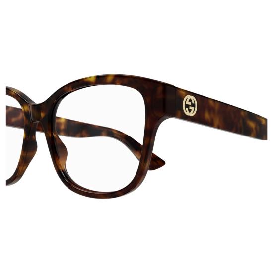 25FW 구찌 선글라스 Gg1340o 호피무늬 사각테 안경 - GUCCI
