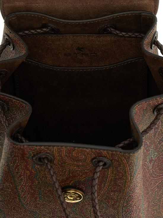 26SS 에트로 에센셜 스몰 아르니카 백팩 WP1F0002AA001M0019 Brown - ETRO