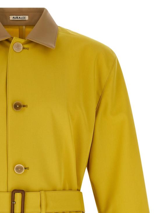 26SS 오라리 자켓 A26SC01WCMUSTARDYELLOW Yellow - AURALEE