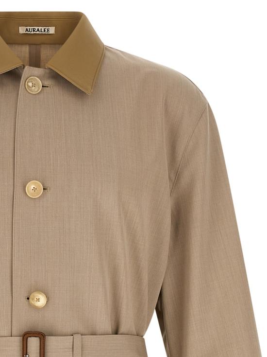 26SS 오라리 자켓 A26SC01WCTOPGRAYBEIGE Neutrals - AURALEE