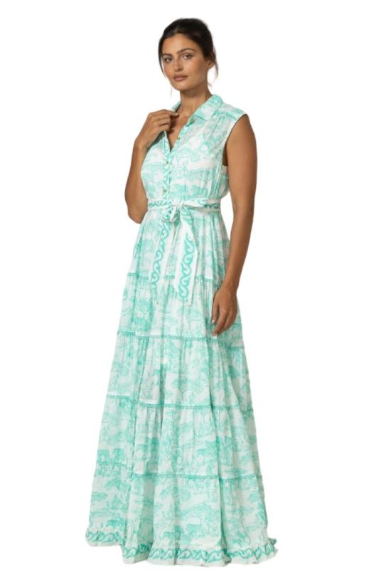26SS Miss June 롱 원피스 5058 Green