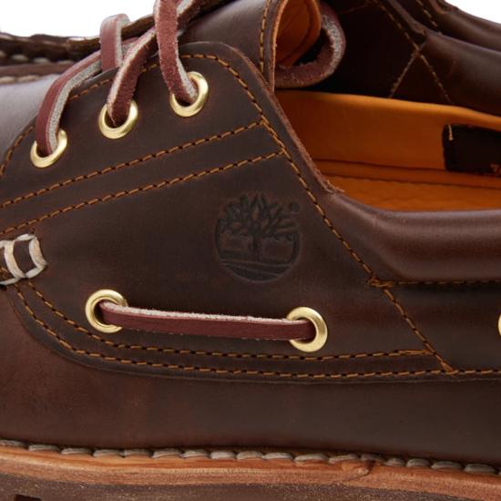 26SS 팀버랜드 클래식 3 아이 보트 슈즈 TB0300032141 Brown - TIMBERLAND