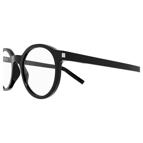 25FW 생로랑 안경 SL 521 옵트 라운드 아세테이트 프레임 안경 - SAINT LAURENT
