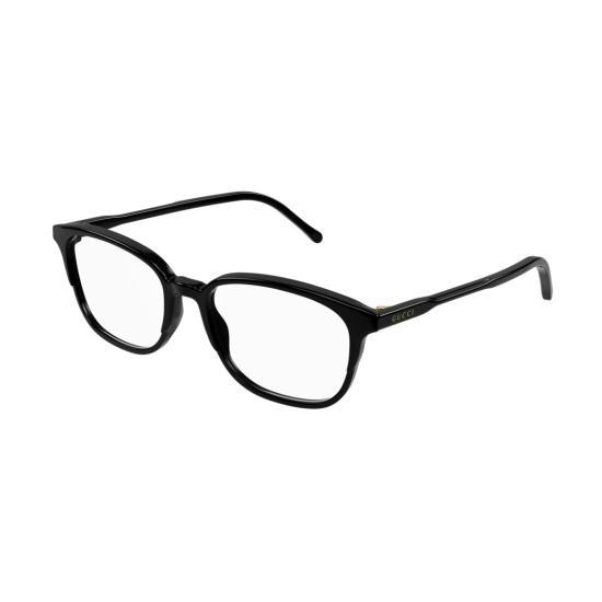 25FW 구찌 선글라스 Gg1213o 유광 블랙 아세테이트 사각 프레임 안경 - GUCCI