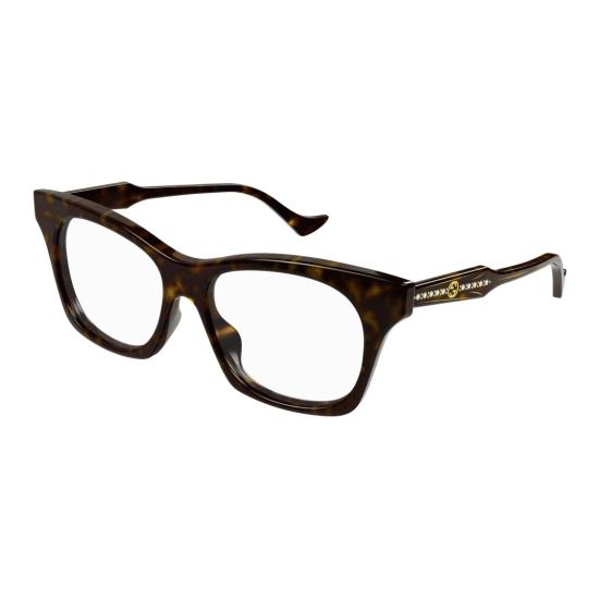 25FW 구찌 선글라스 Gg1299o 오버사이즈 스퀘어 호피무늬 안경 - GUCCI