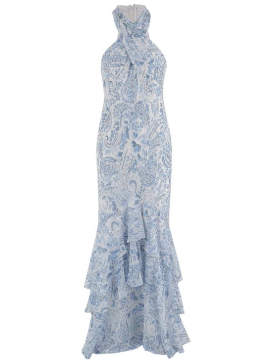 26SS 랄프 로렌 원피스 P08924001WHITEBLUE Blue