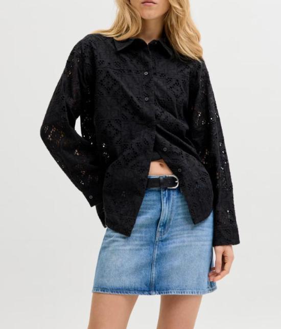 26SS 제이 제이 엑스 엑스 셔츠 12292953 BLACK - JJXX