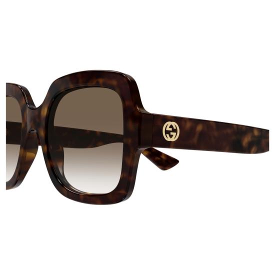 25FW 구찌 선글라스 Gg1337s 오버사이즈 호피무늬 사각 - GUCCI