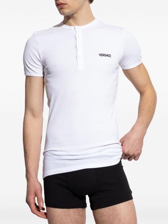 26SS 베르사체 라운지 웨어 1019678 1A094101W000 Bianco - VERSACE