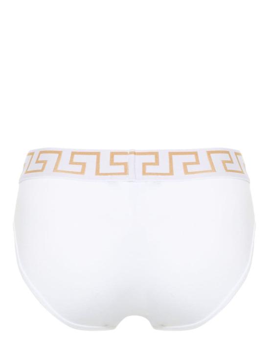 26SS 베르사체 라운지 웨어 AU10027 1A10011A81H Bianco - VERSACE