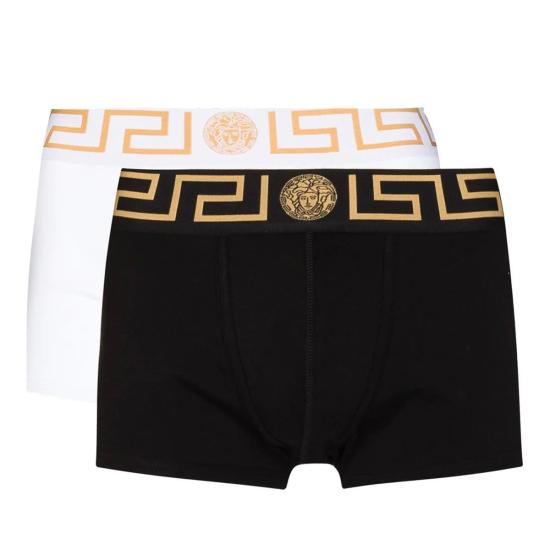 26SS 베르사체 라운지 웨어 AU10181 1A10011A83K Nero