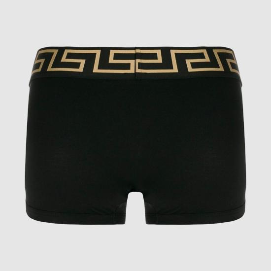 26SS 베르사체 라운지 웨어 AU10181 1A10011A80G Nero - VERSACE