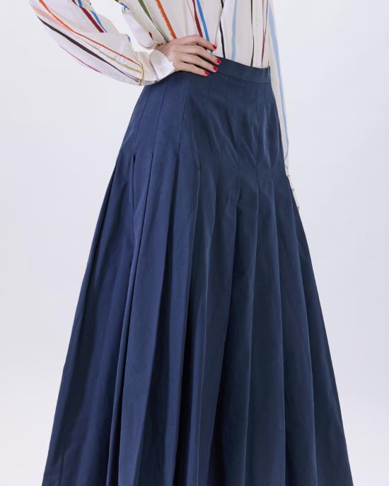 26SS 폴 스미스 롱 스커트 W1R 309S V02994 49 BLU - PAUL SMITH