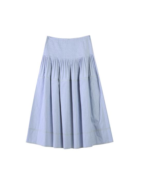 26SS 폴 스미스 롱 스커트 W1R 306S V11227 08 AZZURRO