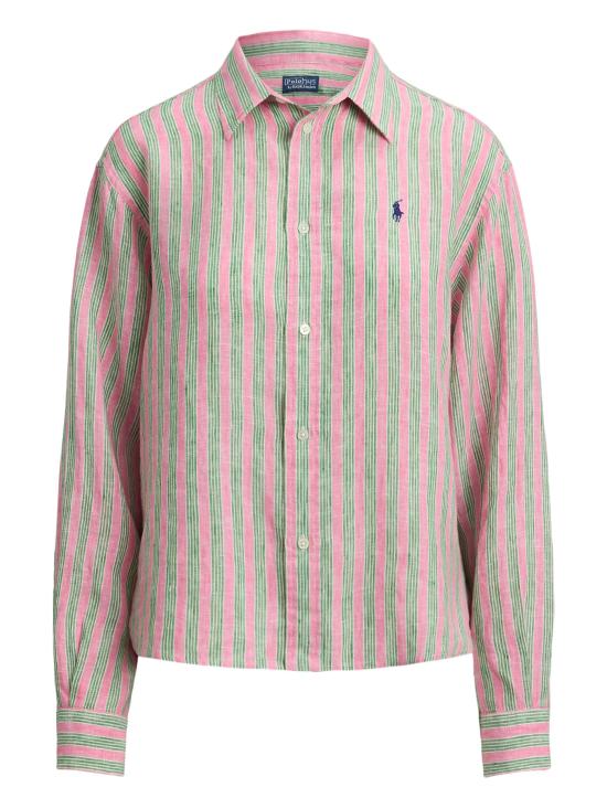 26SS 폴로 랄프로렌 셔츠 211935130 501 1999 BERRY GREEN MULTI