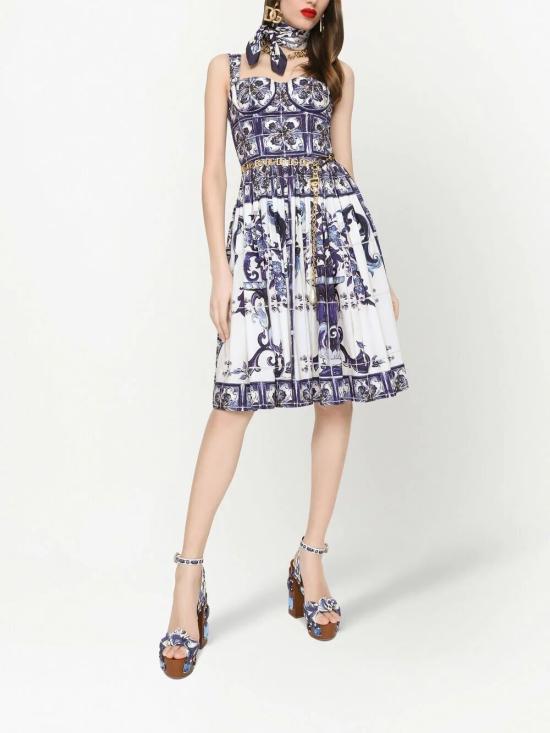26SS 돌체앤가바나 원피스 F6ADLTHH5A0HA3TN Blue - DOLCE & GABBANA