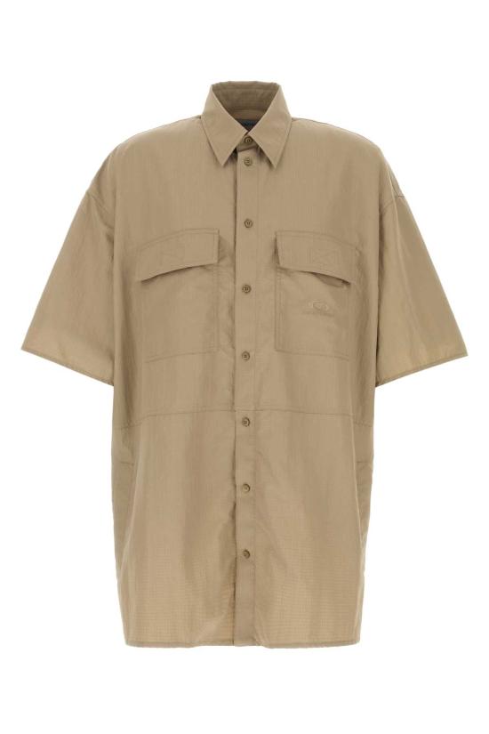 26SS 발렌시아가 긴팔 셔츠 871285TUO04 9501 BEIGE O TAN