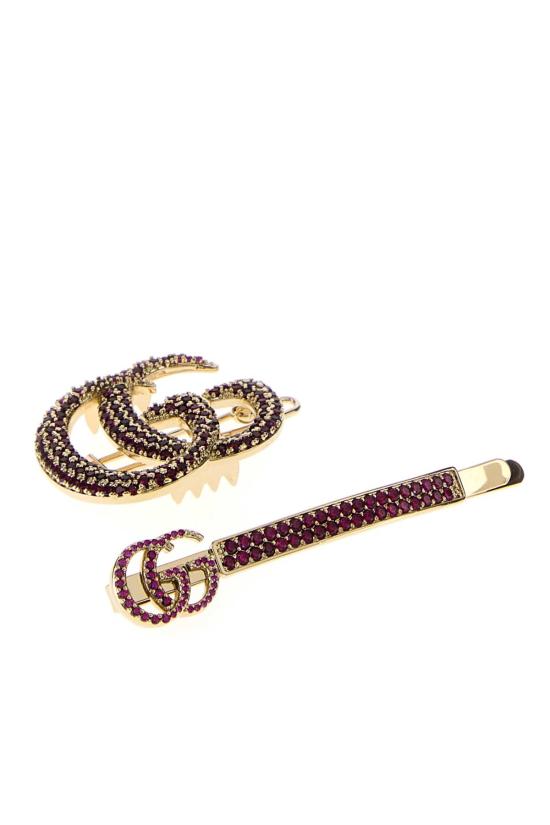 26SS 구찌 헤어 액세서리 8584093HBH3 8015 GOLD - GUCCI