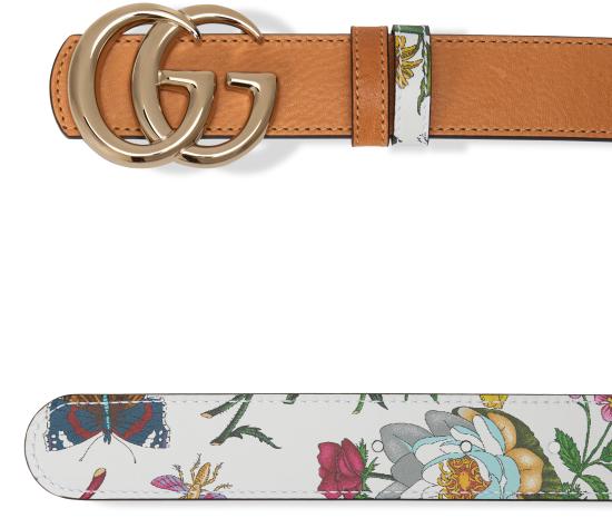 26SS 구찌 레귤러 벨트 847131AAFYR 9341 ORANGE - GUCCI