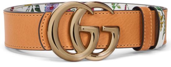 26SS 구찌 레귤러 벨트 847131AAFYR 9341 ORANGE - GUCCI