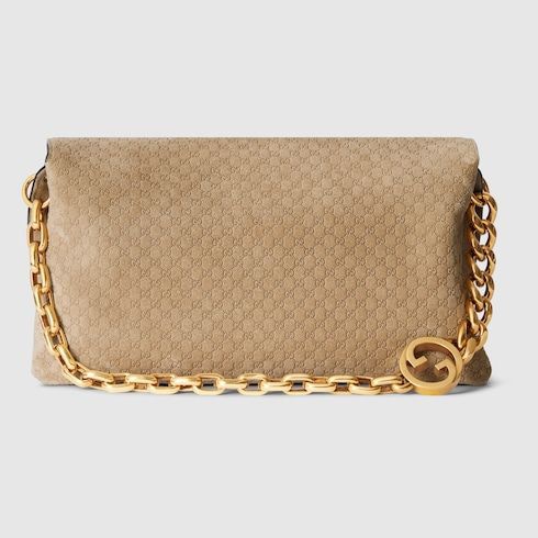 26SS 구찌 체인 라지 숄더백 857362AAF0P 9810 BEIGE O TAN - GUCCI