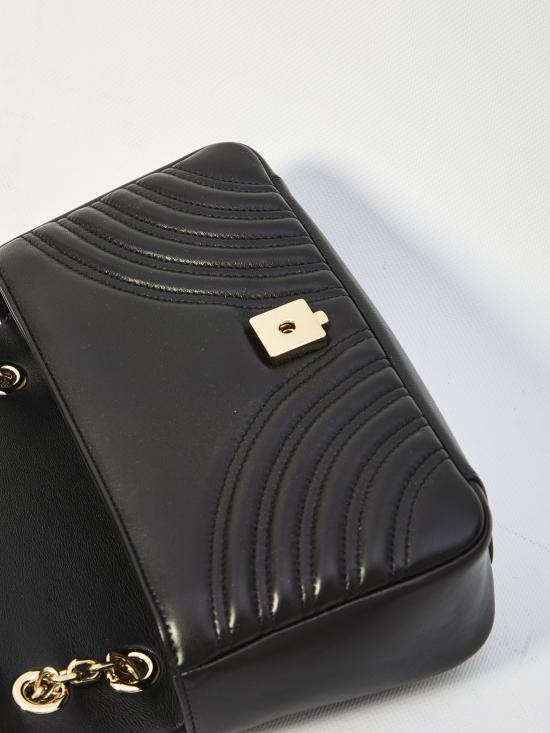 26FW 구찌 GG 마몽 미디엄 숄더백 837267AAE38 1000 BLACK - GUCCI