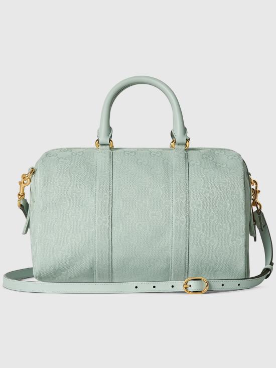 26SS 구찌 오피디아 미디움 보스턴 백 857595AAF09 1807 LIGHT BLUE - GUCCI