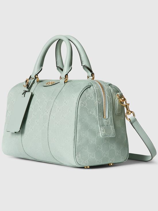 26SS 구찌 오피디아 미디움 보스턴 백 857595AAF09 1807 LIGHT BLUE - GUCCI