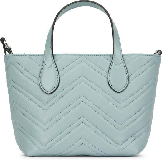 26SS 구찌 GG 마몽 스몰 토트백 855391AAFS1 4949 LIGHT BLUE - GUCCI
