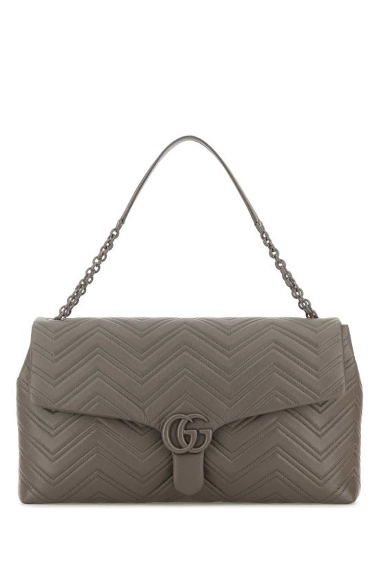 25FW 구찌 GG 마몽 맥시 숄더백 850653AAFS1 1242 GREY