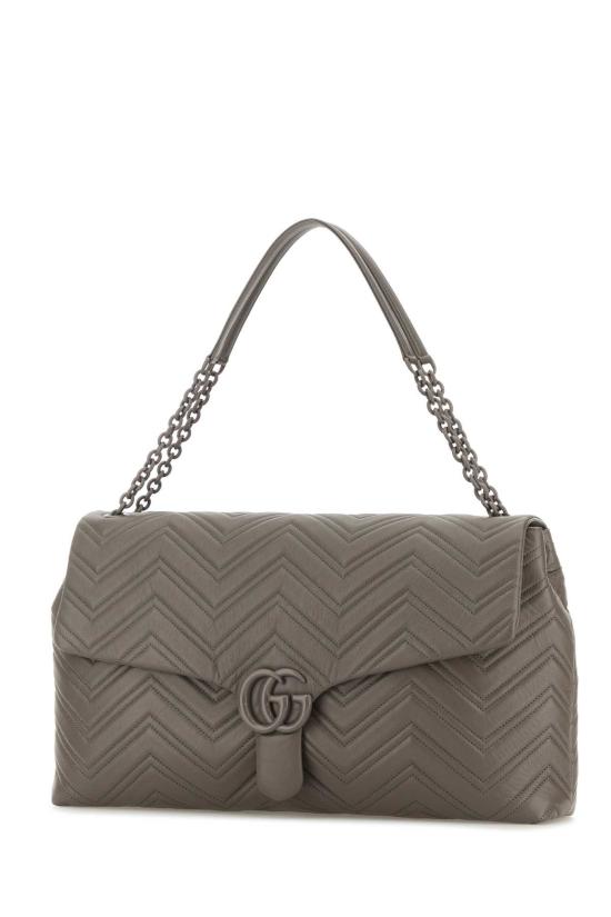 25FW 구찌 GG 마몽 맥시 숄더백 850653AAFS1 1242 GREY - GUCCI