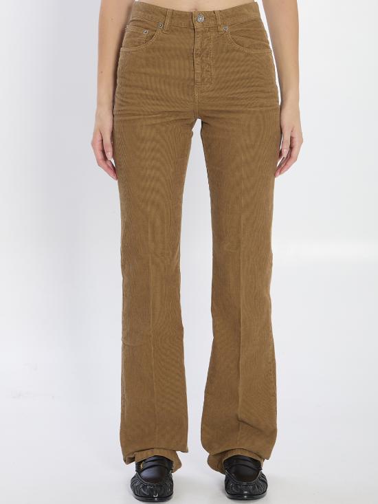  생로랑 코듀로이 클라이드 팬츠 705103 Y29IA2423 BEIGE