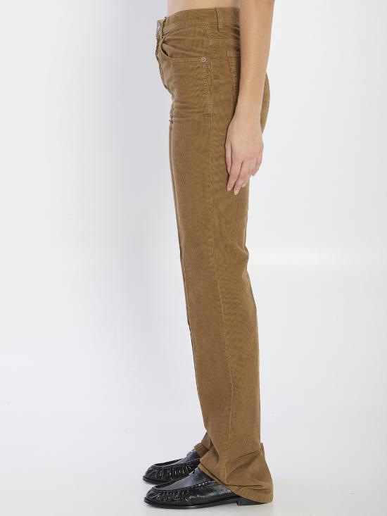  생로랑 코듀로이 클라이드 팬츠 705103 Y29IA2423 BEIGE - SAINT LAURENT