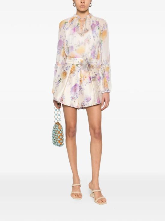 26SS 짐머만 스트레이트 팬츠 7922AS261 CRDA MULTICOLOUR - ZIMMERMANN