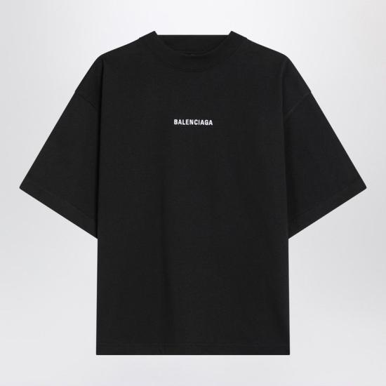  발렌시아가 반팔 티셔츠 818431 TPVK11070 BLACK