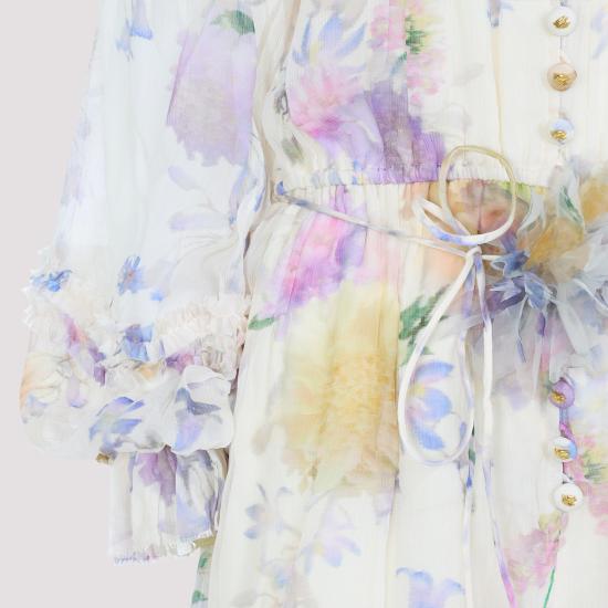 26SS 짐머만 미디 원피스 8154YS261 CRDA MULTICOLOUR - ZIMMERMANN