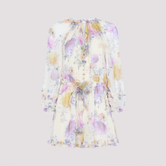 26SS 짐머만 미디 원피스 8154YS261 CRDA MULTICOLOUR - ZIMMERMANN