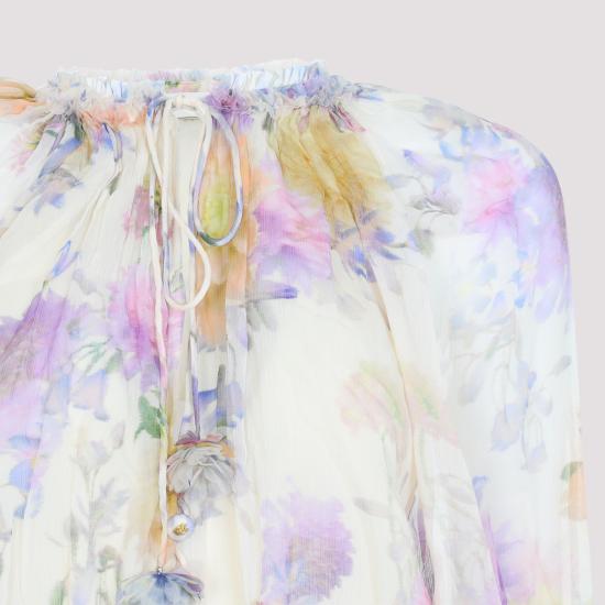 26SS 짐머만 미디 원피스 8154YS261 CRDA MULTICOLOUR - ZIMMERMANN
