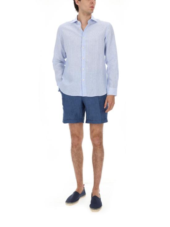 26SS 120 리노 긴팔 셔츠 33AL2M19O5 000G460710106 AZURE - 120 LINO